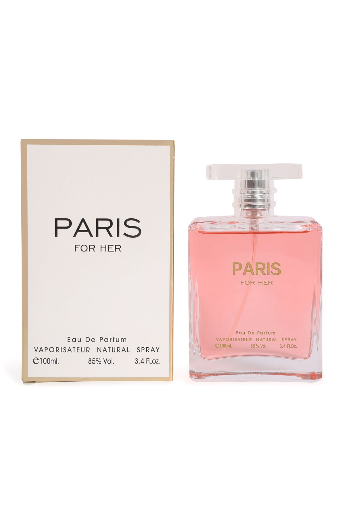 PARIS FOR HER SPRAY PERFUME EAU DE PARFUM FOR WOMEN - 100ML/3.4 FL.OZ