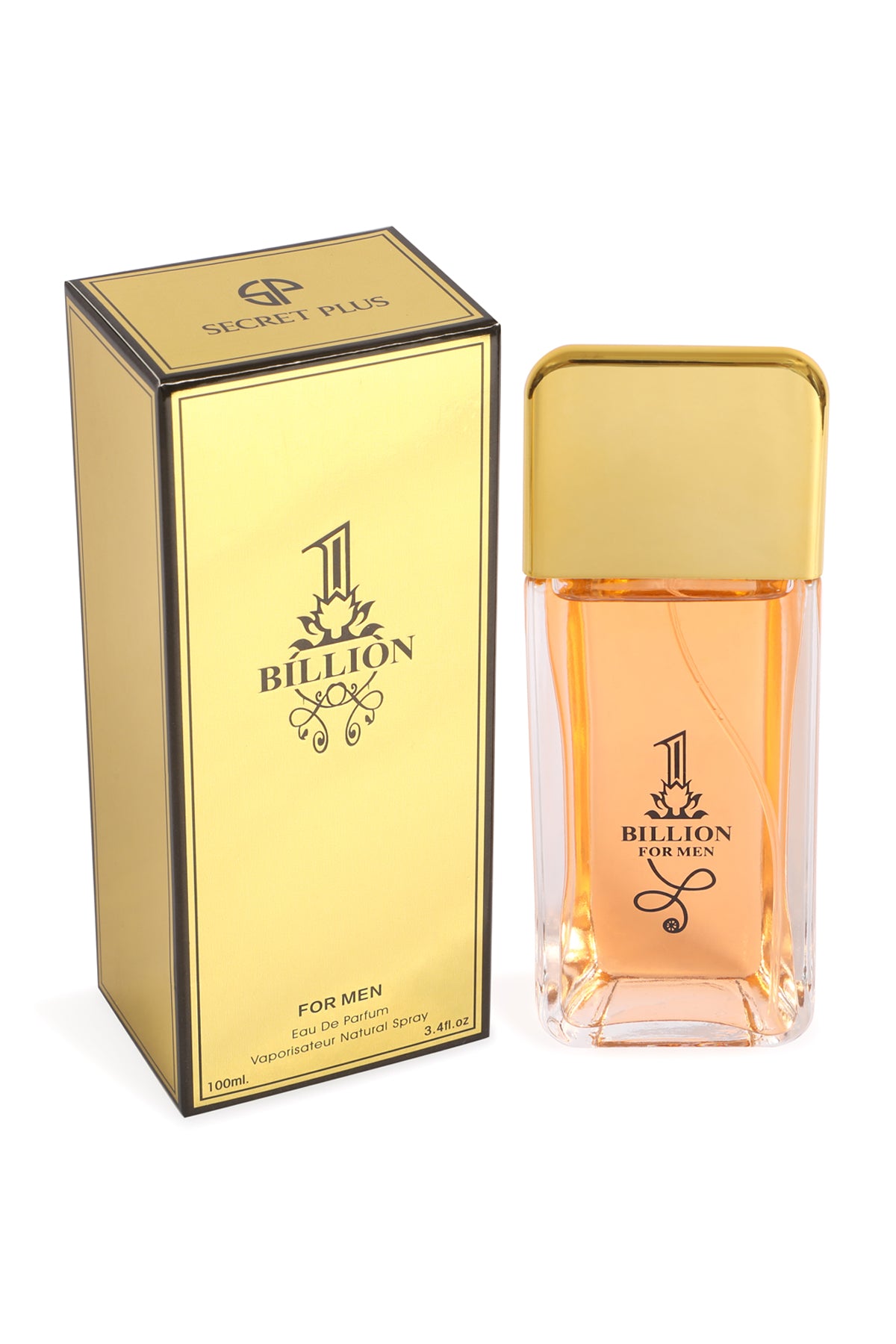 1 BILLION SPRAY COLOGNE FOR MEN 100ML/3.4 FL.OZ.