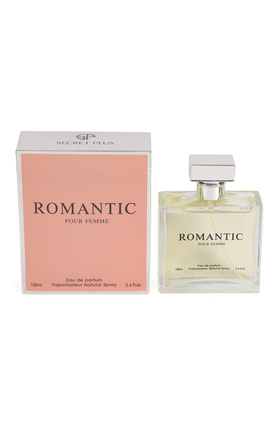 ROMANTIC SPRAY PERFUME EAU DE PARFUM FOR WOMEN - 100ML/3.4 FL.OZ.
