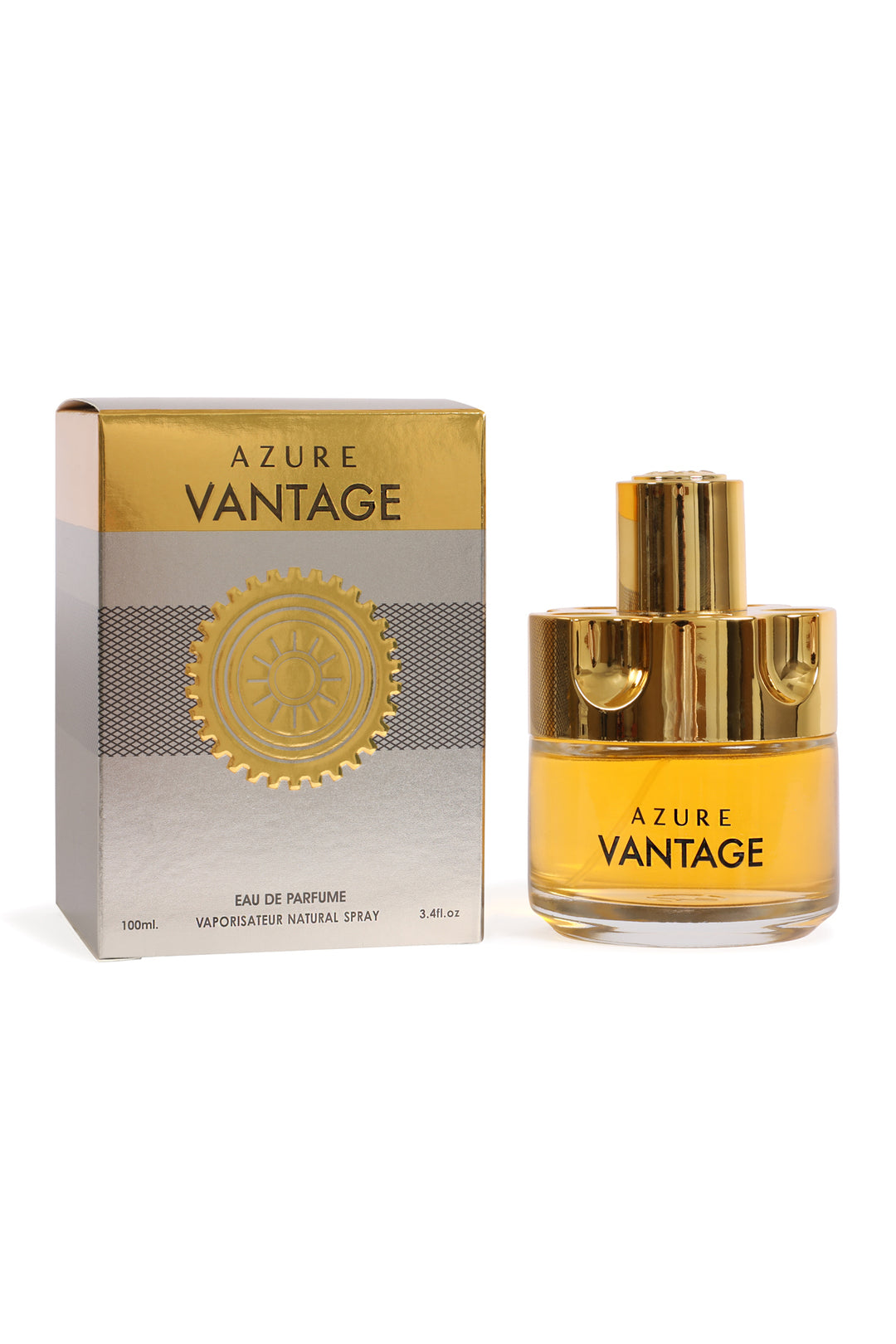 AZURE VANTAGE SPRAY COLOGNE EAU DE PARFUM FOR MEN - 100ML/3.4 FL