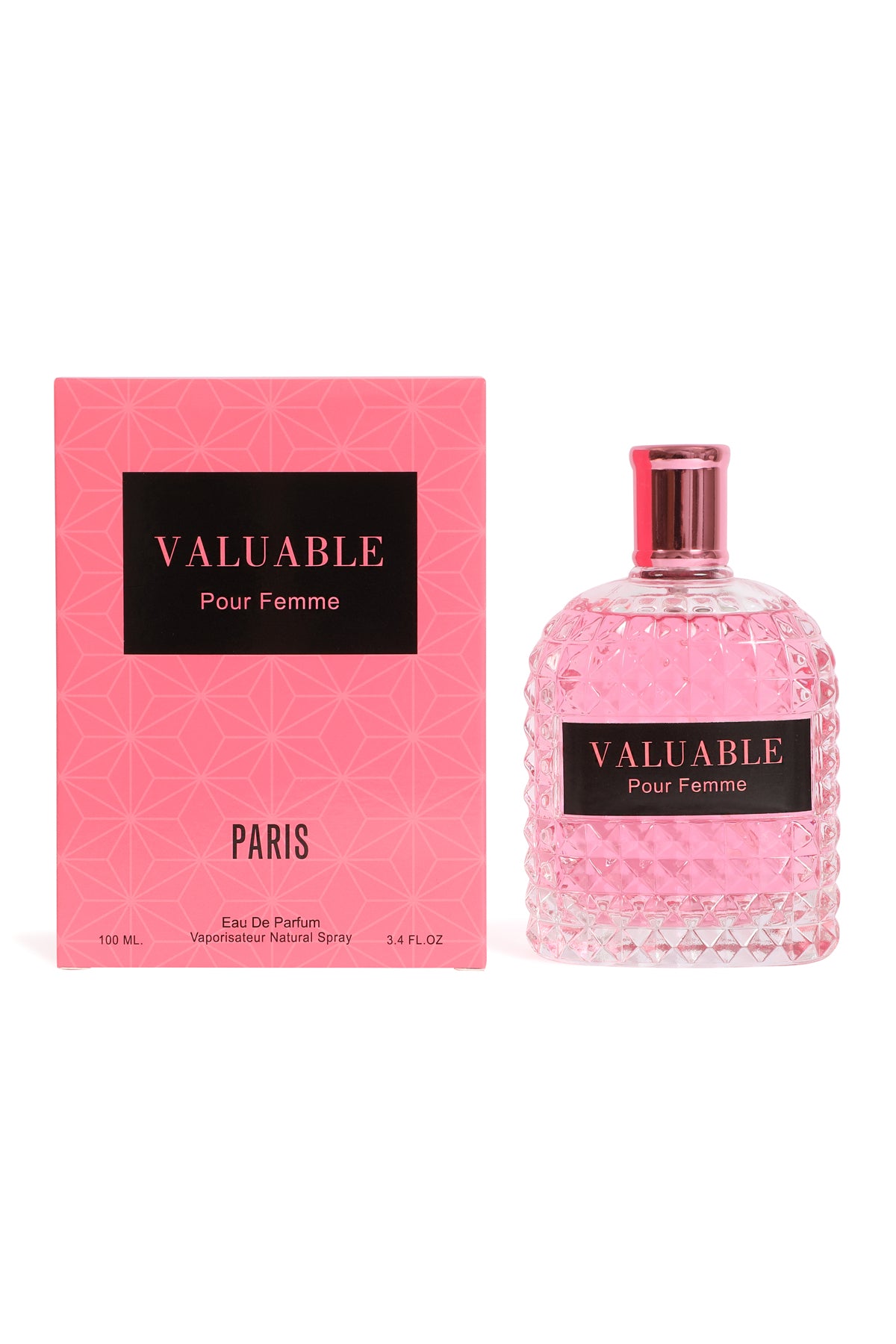 VALUABLE POUR FEMME PARIS SPRAY PERFUME FOR WOMEN 100ML/3.4 FL.OZ.