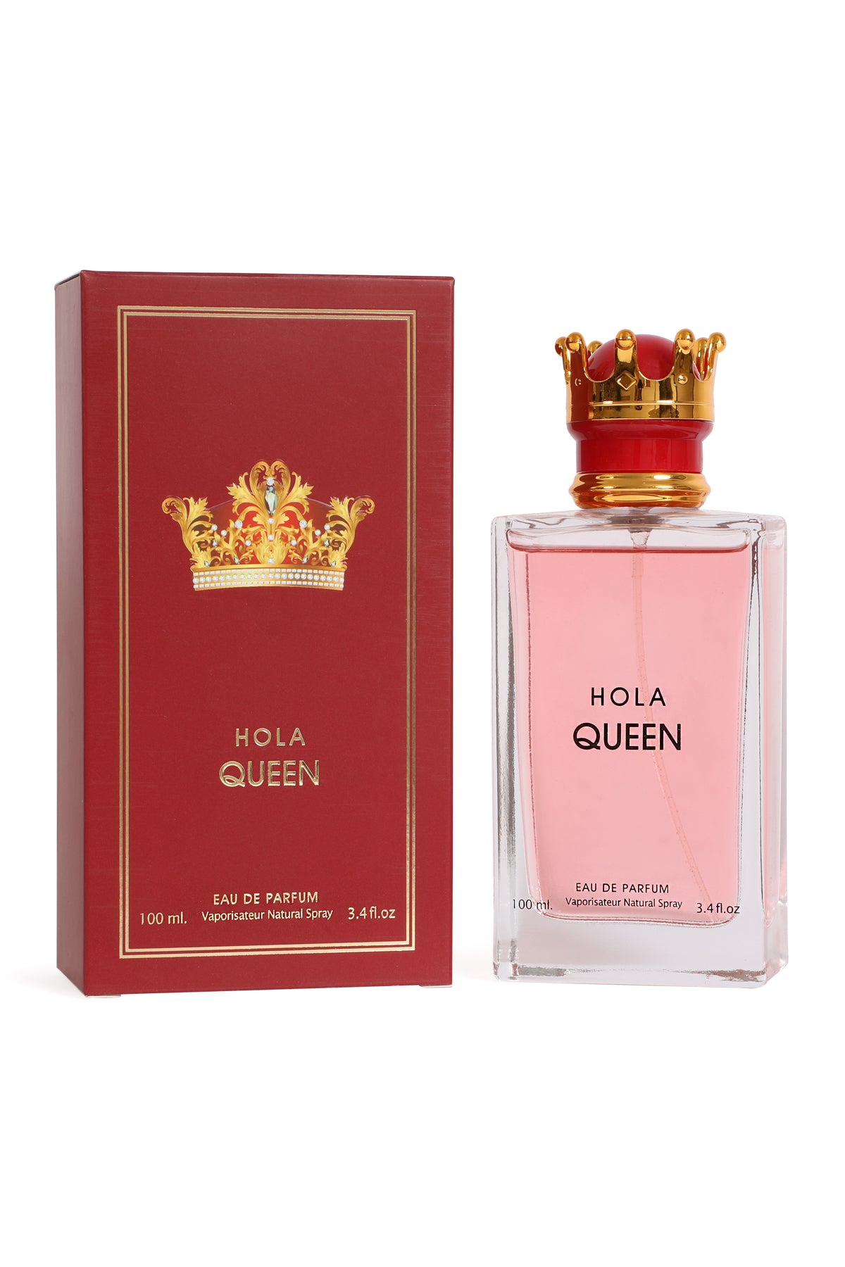 HOLA QUEEN SPRAY PERFUME EAU DE PARFUM FOR WOMEN - 100ML/3.4 FL.OZ.