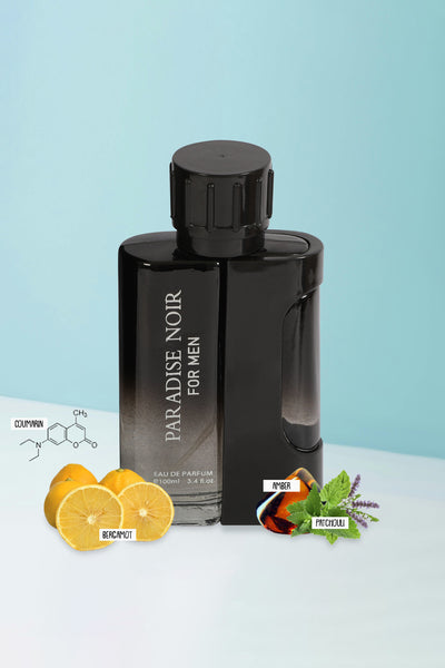 PARADISE NOIR SPRAY PERFUME EAU DE PARFUM FOR MEN - 100ML/3.4FL.OZ.