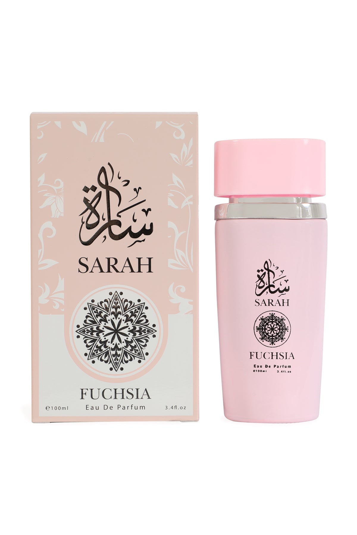 SARAH FUCHIA SPRAY PERFUME EAU DE PARFUM FOR WOMEN - 100ML/3.4 FL.OZ.