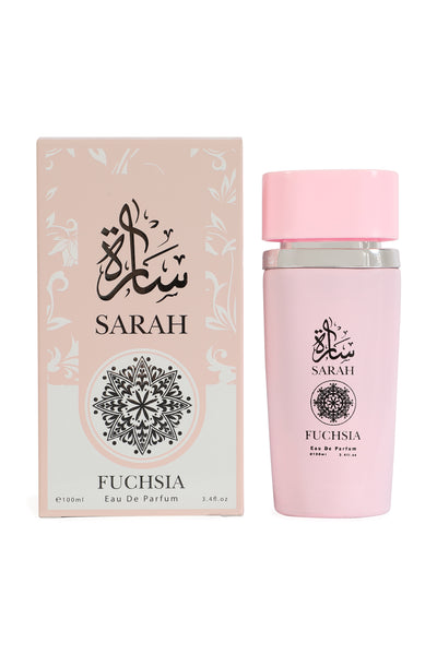 SARAH FUCHIA SPRAY PERFUME EAU DE PARFUM FOR WOMEN - 100ML/3.4 FL.OZ.