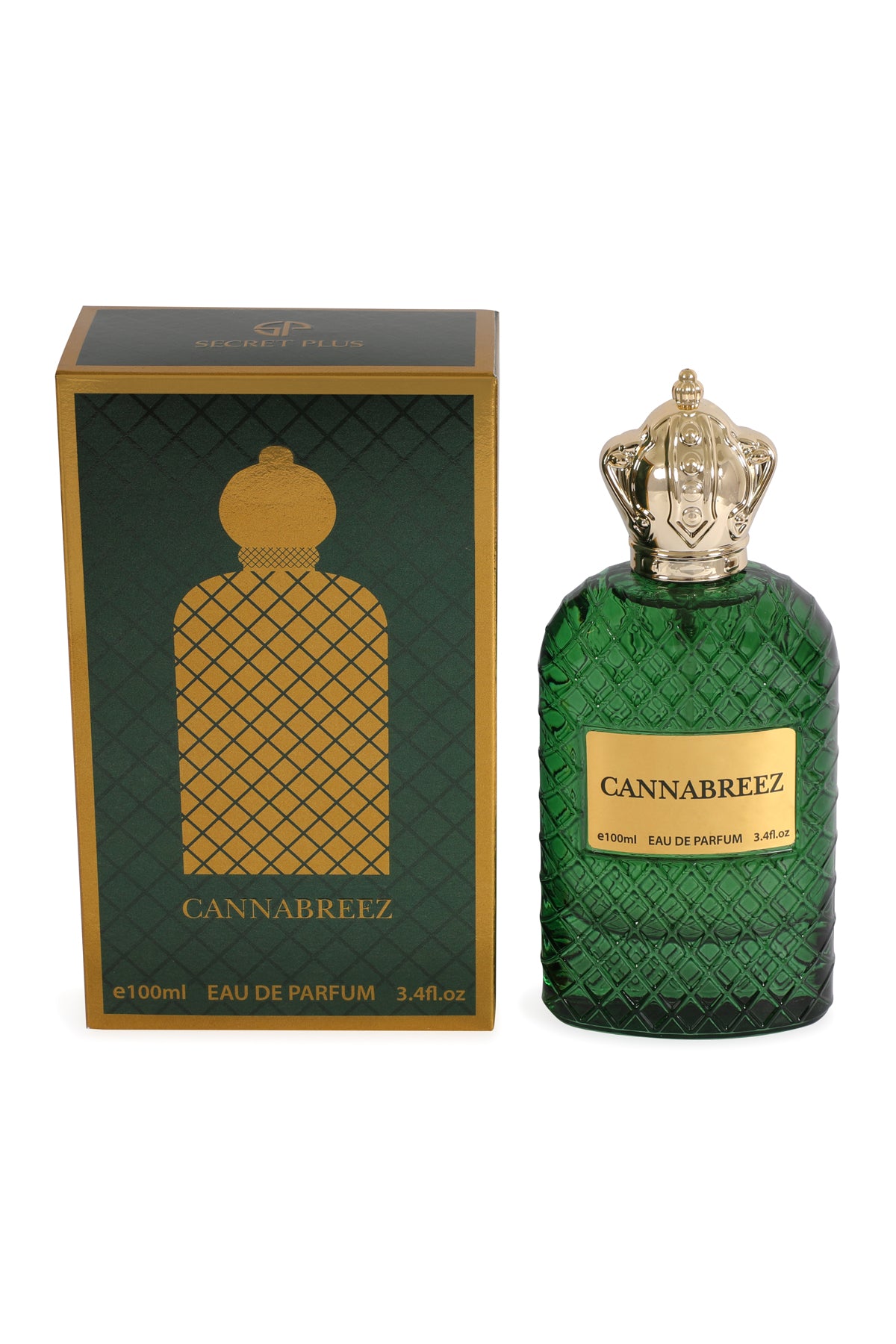 CANNABREEZ SPRAY PERFUME EAU DE PARFUM FOR MEN & WOMEN - 100ML/3.4 FL.OZ