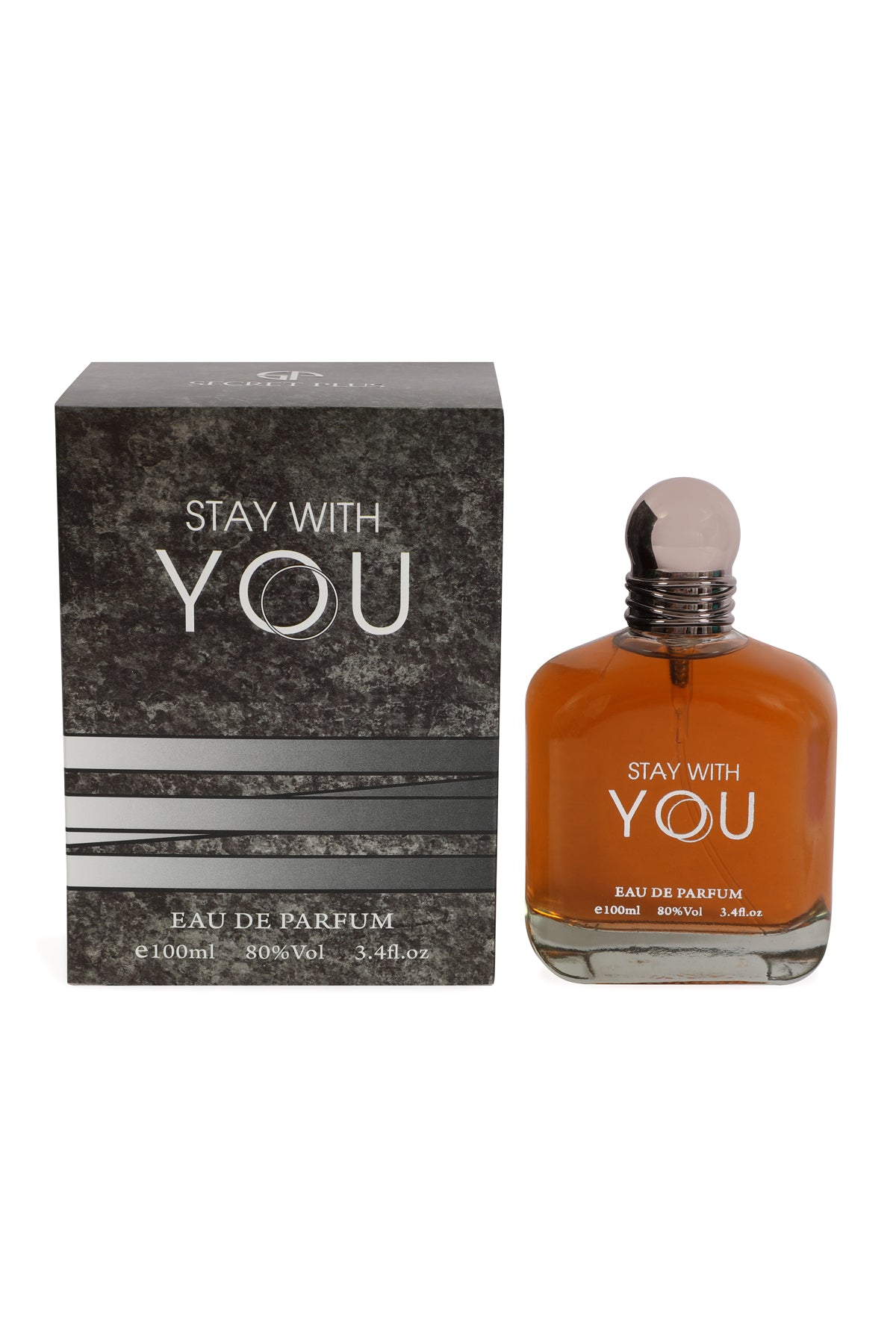 STAY WITH YOU SPRAY PERFUME EAU DE PARFUM FOR MEN - 100ML/3.4 FL.OZ.