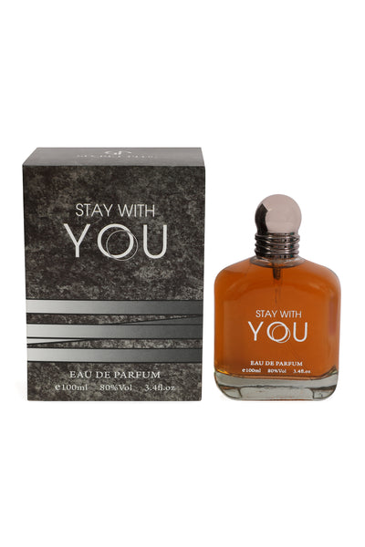 STAY WITH YOU SPRAY PERFUME EAU DE PARFUM FOR MEN - 100ML/3.4 FL.OZ.