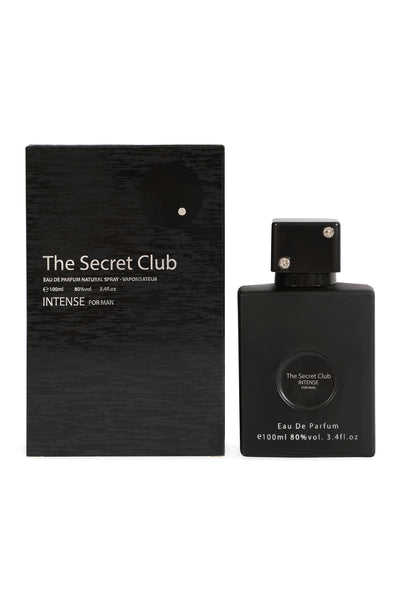 THE SECRET CLUB INTENSE SPRAY PERFUME EAU DE PARFUM FOR MEN - 100ML/3.4FL.OZ.
