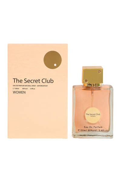 THE SECRET CLUB SPRAY PERFUME EAU DE PARFUM FOR WOMEN - 100ML/3.4FL.OZ.