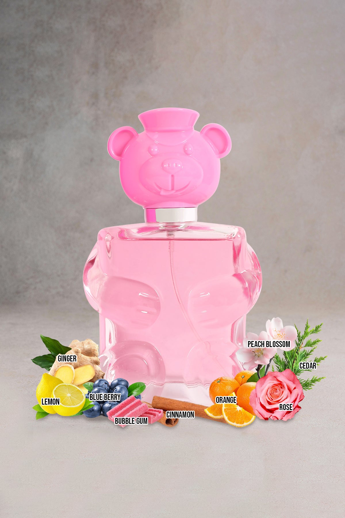 HONEY BEAR PINK SPRAY PERFUME EAU DE PARFUM FOR WOMEN - 100ML/3.4FL.OZ.