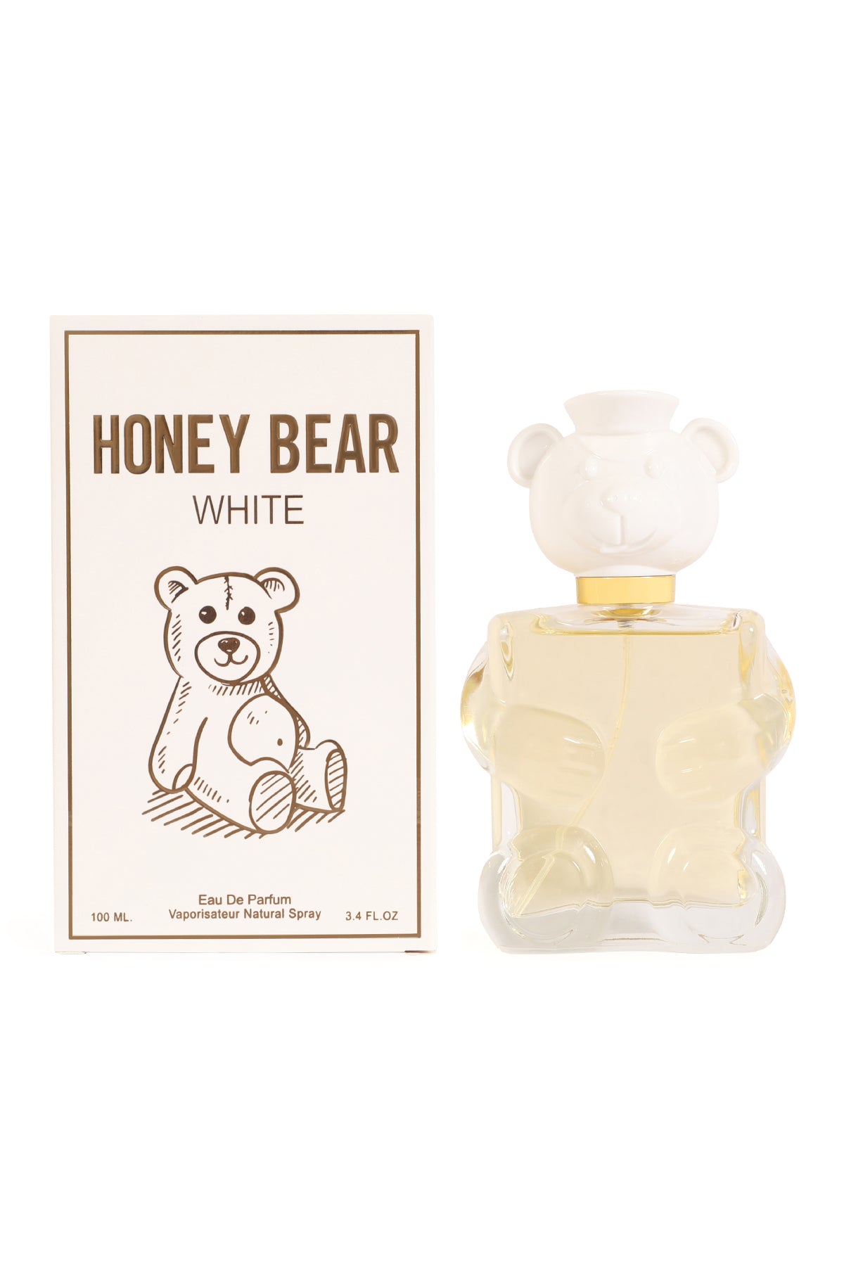 HONEY BEAR WHITE SPRAY PERFUME EAU DE PARFUM FOR WOMEN - 100ML/3.4FL.OZ.