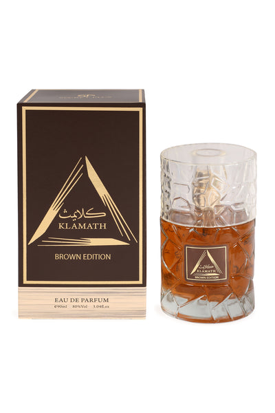 KLAMATH BROWN EDITION SPRAY PERFUME EAU DE PARFUM FOR MEN - 90ML/3.04FL.OZ.