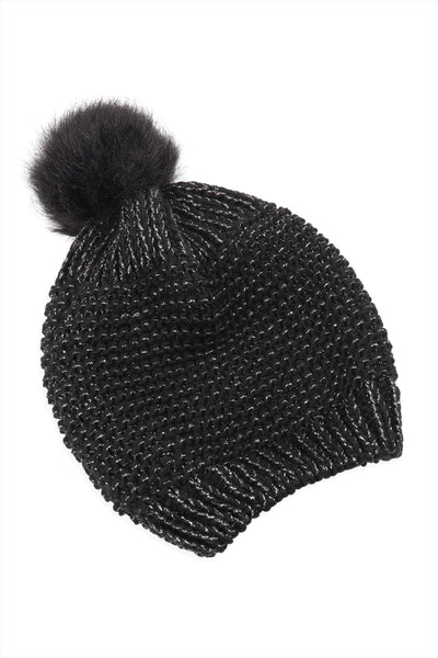 KNITTED POM BEANIE (NOW $2.00 ONLY!)