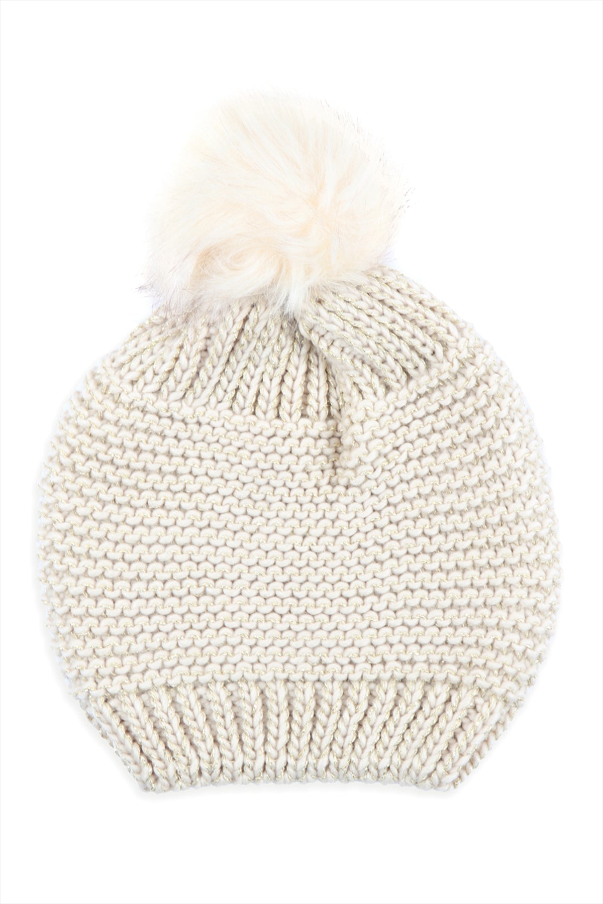 KNITTED POM BEANIE (NOW $2.00 ONLY!)