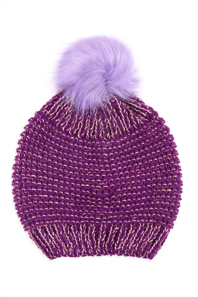 KNITTED POM BEANIE (NOW $2.00 ONLY!)