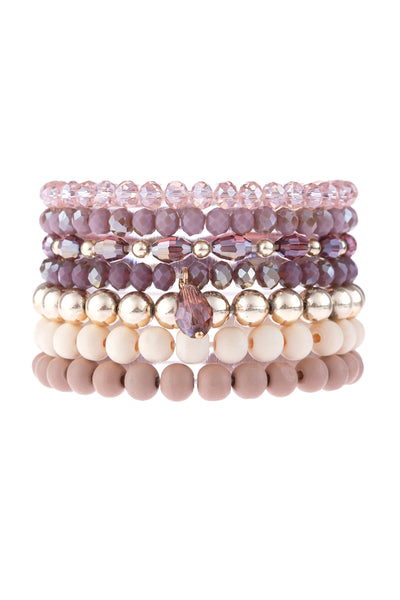 MULTILINE BEADED BRACELET