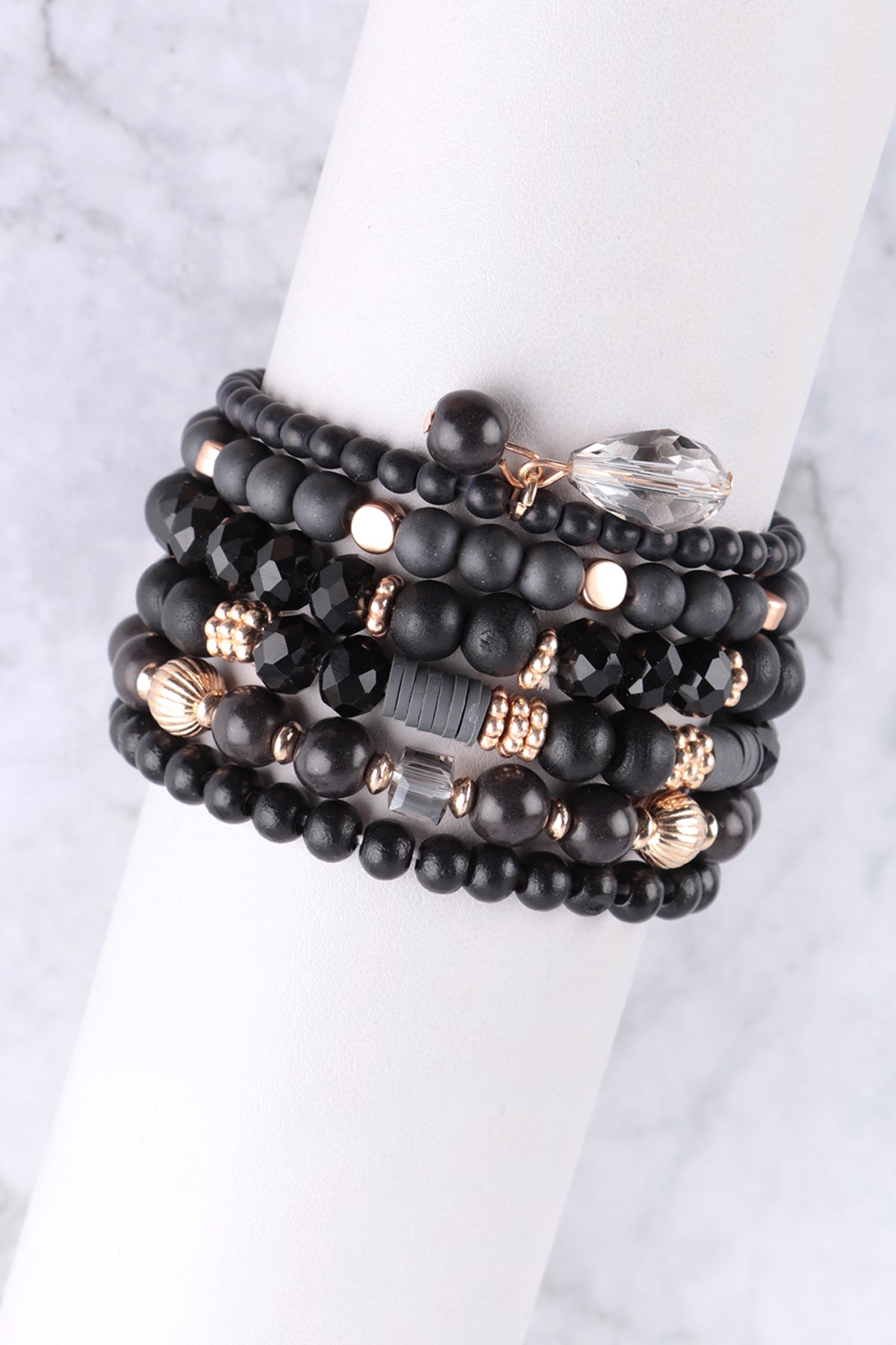 MULTILINE BEADED BRACELET