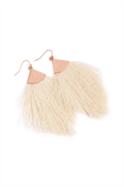 TASSEL DROP EARRINGS