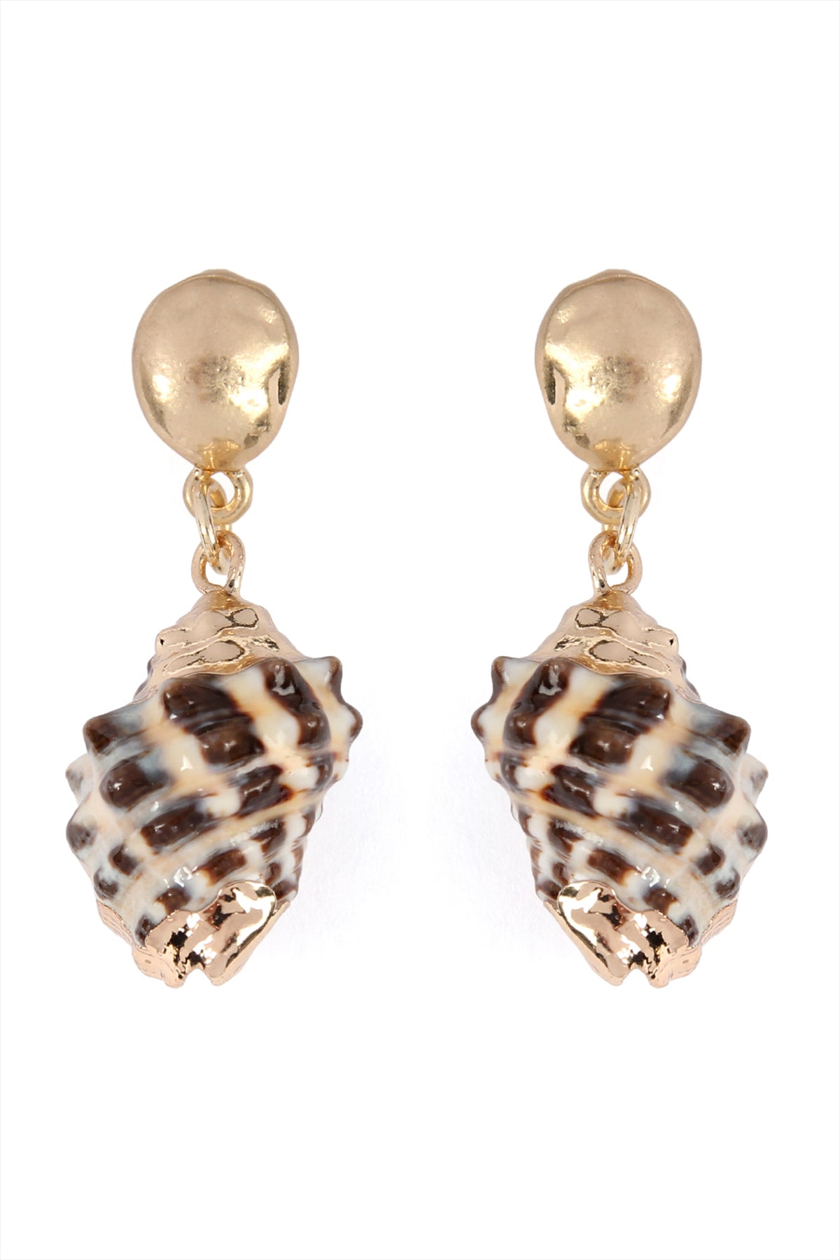 SEA SHELL DROP EARRINGS