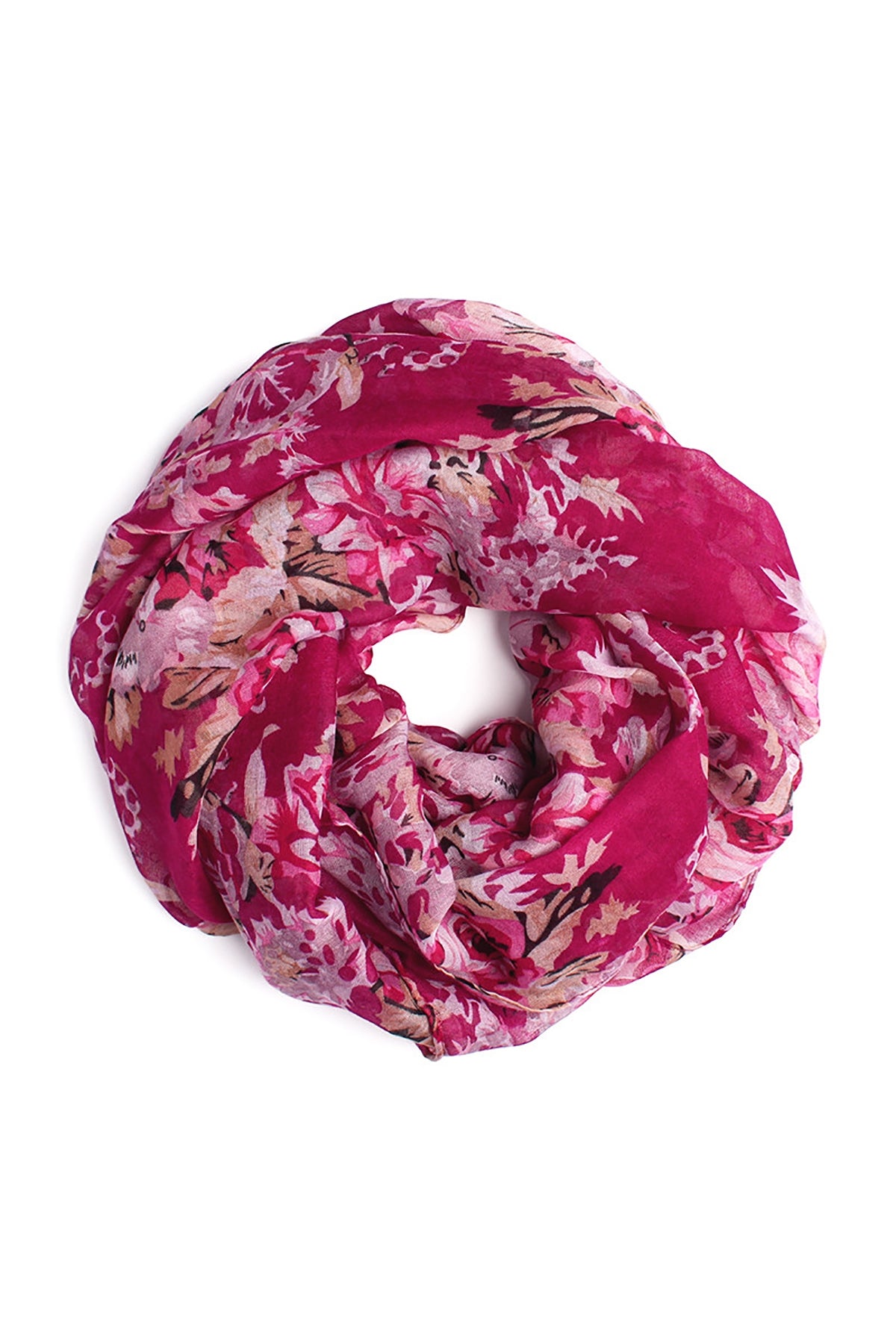 FLORAL INFINITY SCARF