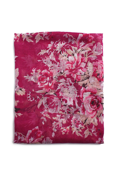 FLORAL INFINITY SCARF