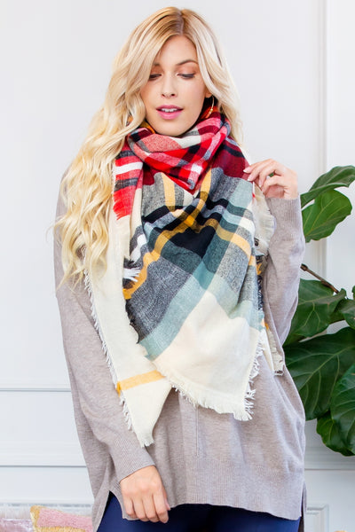 STYLE 1 FRINGE BLANKET SCARF