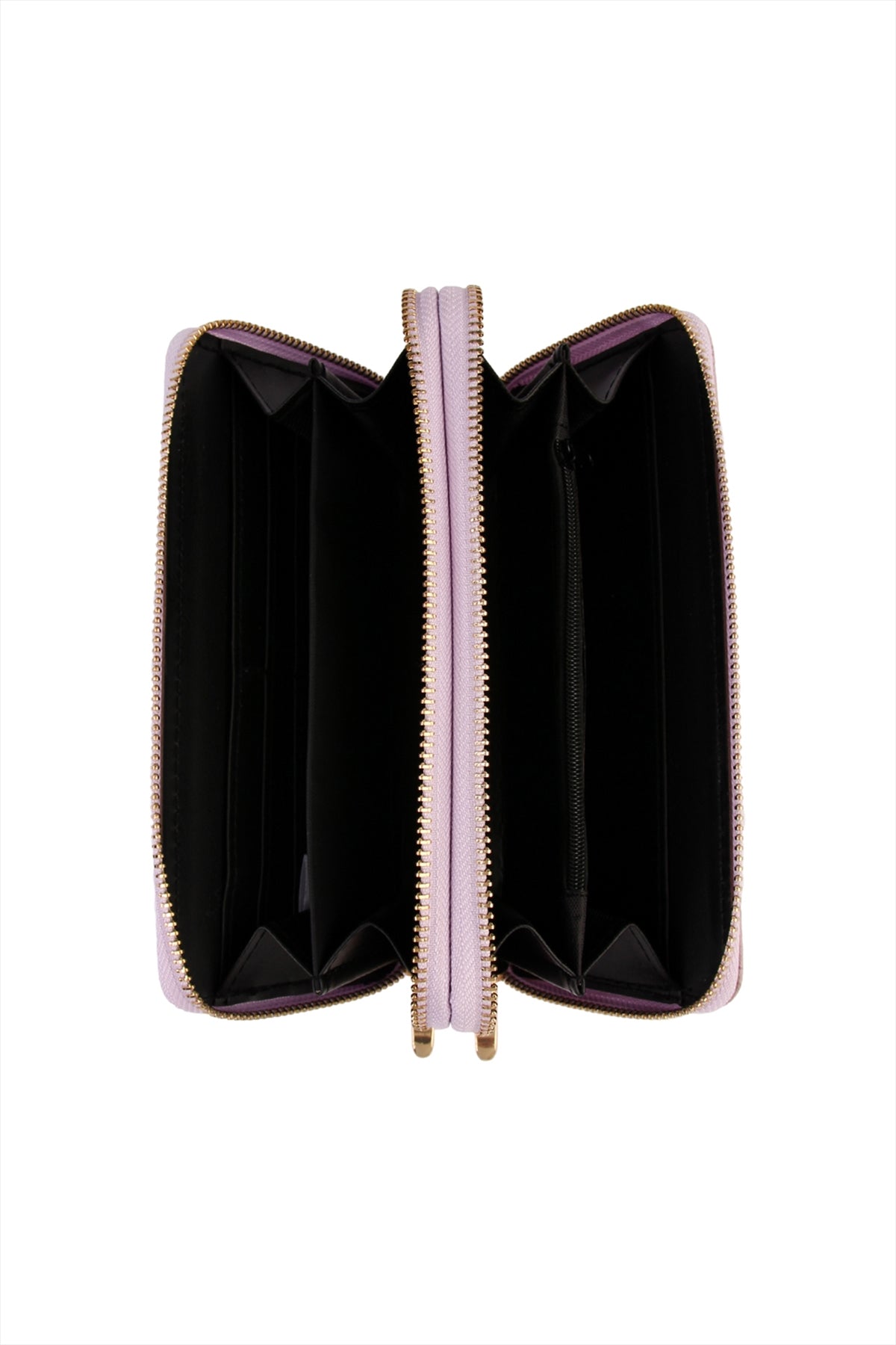 FRESH GREEN HERB DOUBLE ZIPPER WALLET