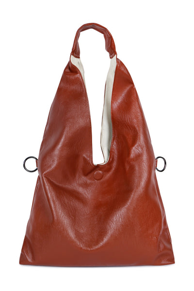 HOBO LEATHER BAG AND POUCH