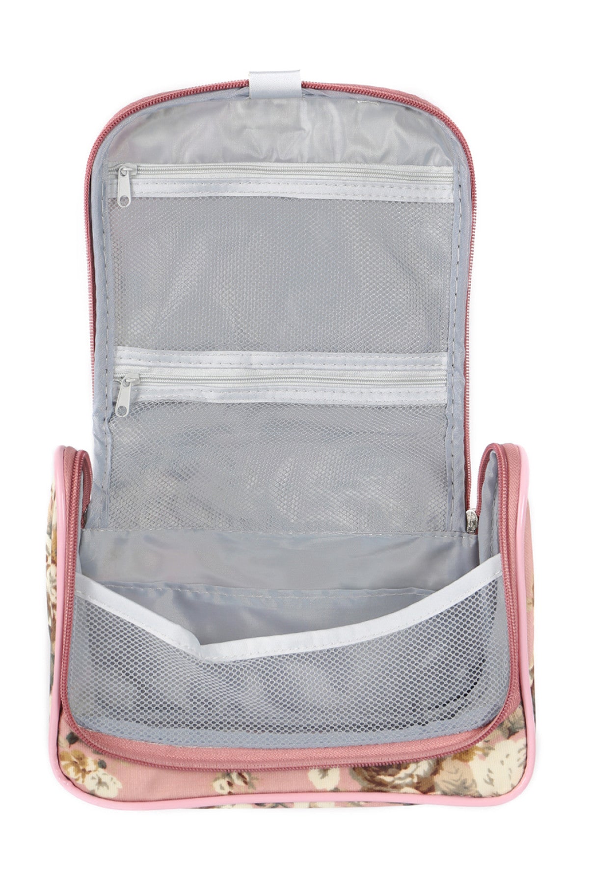 FLORAL ORGANIZER COSMETIC BAG