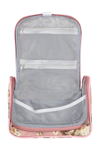 FLORAL ORGANIZER COSMETIC BAG