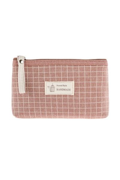 SQUARE PRINT COSMETIC BAG