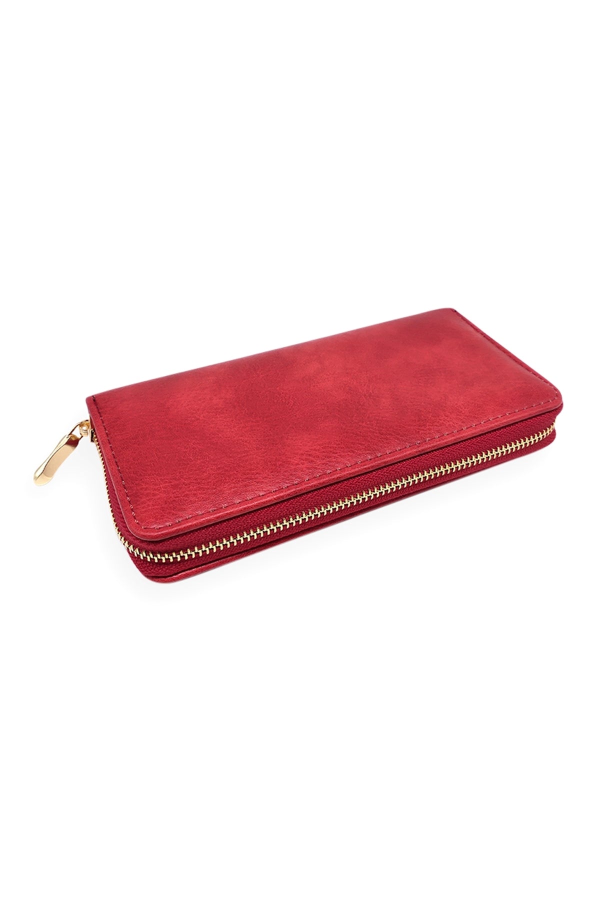 SMOKE PRINT ZIPPER WALLET