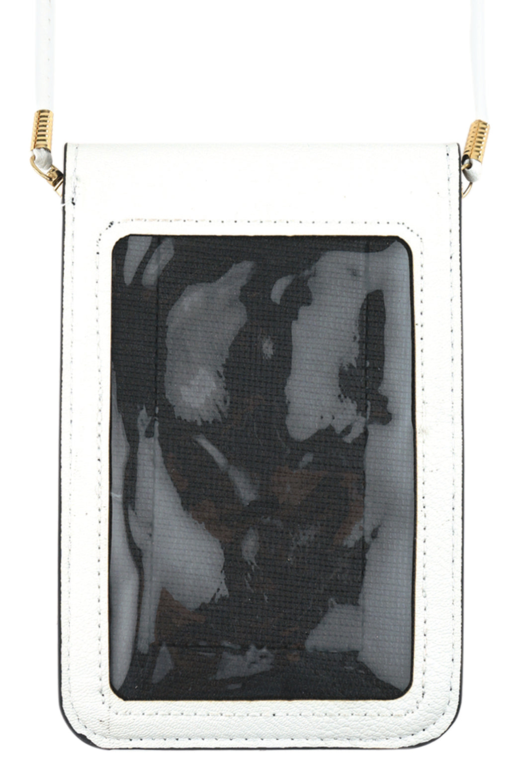 SPORTS GAMEDAY CELLPHONE TRANSPARENT CROSSBODY BAG