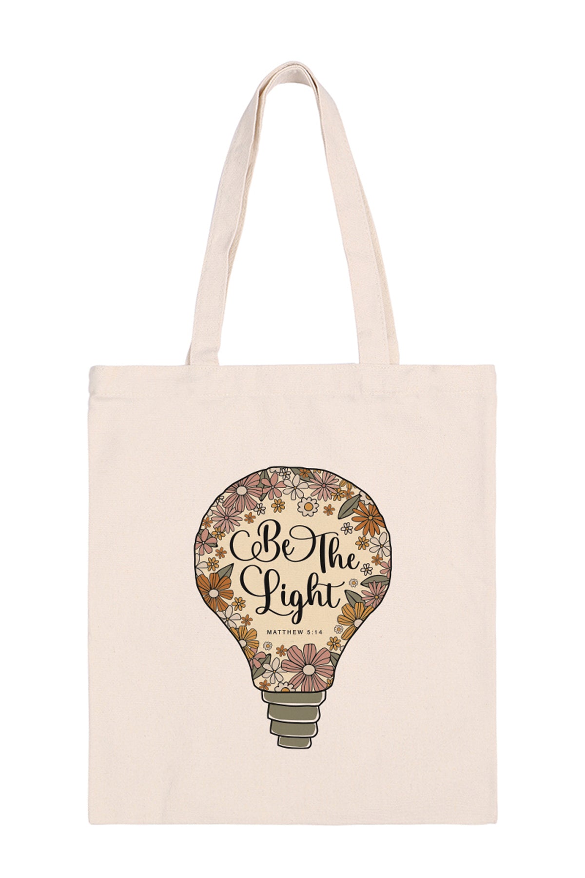 BE THE LIGHT MINIMALIST FASHION TOTE BAG