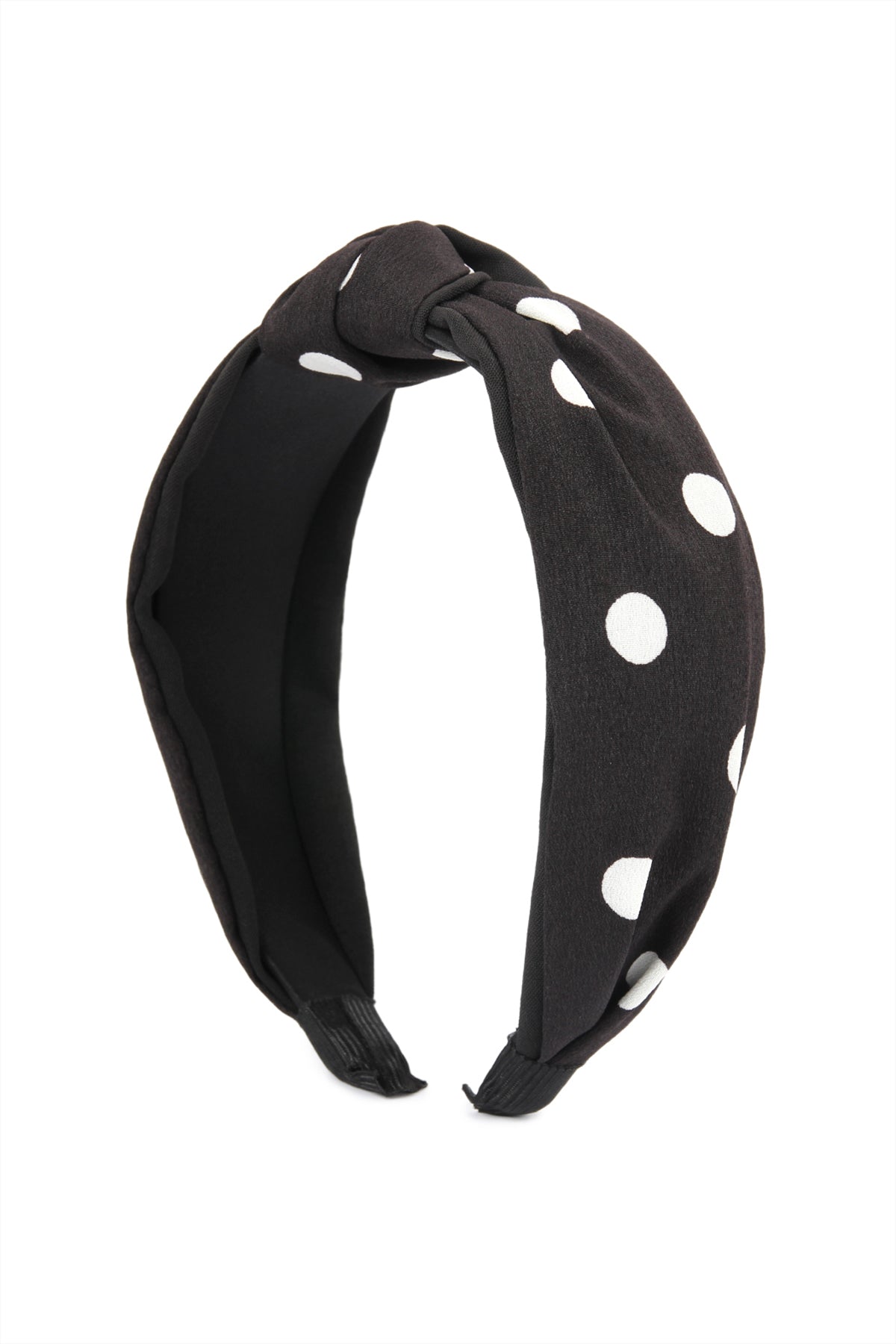 POLKA DOTS TIED HAIR BAND