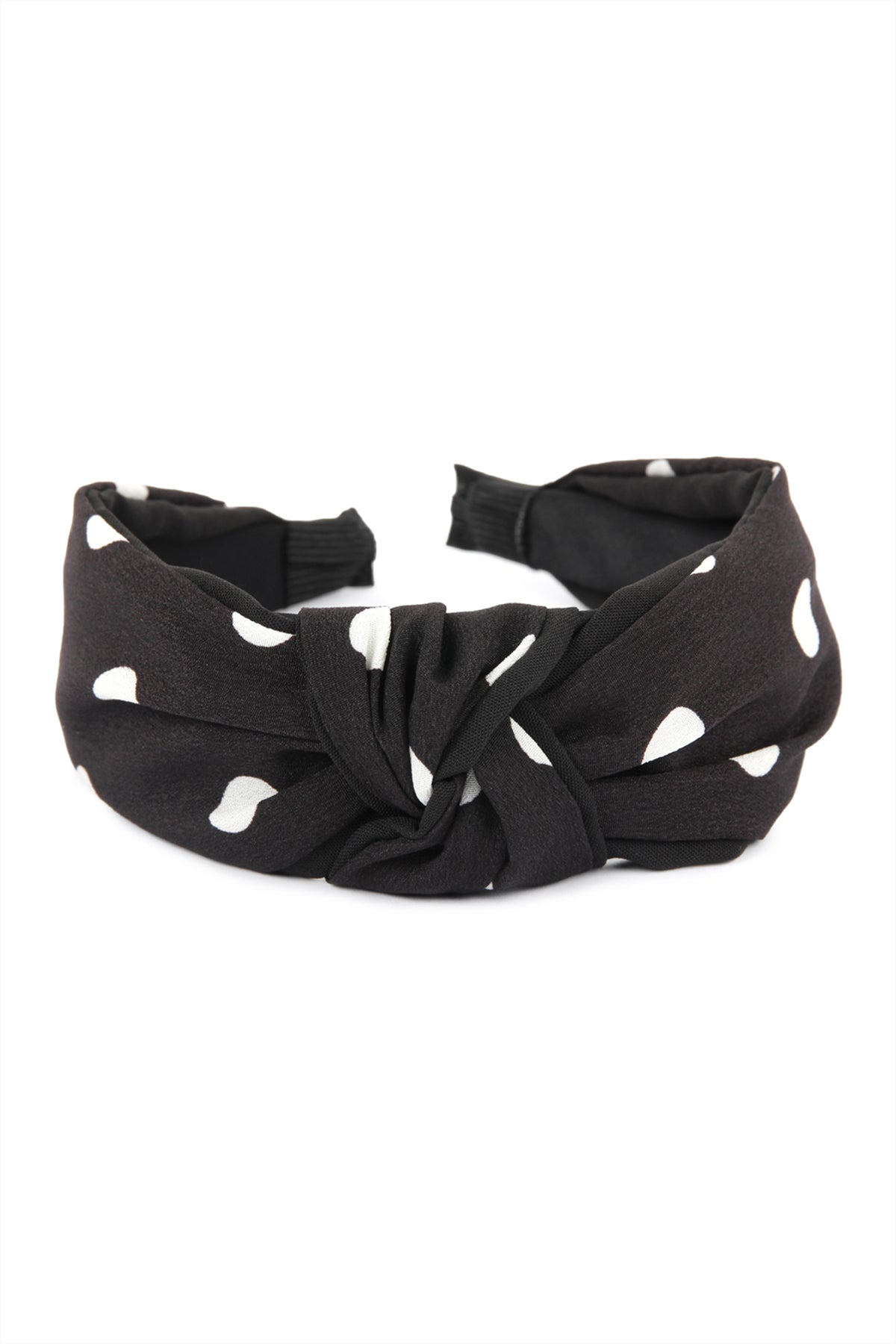 POLKA DOTS TIED HAIR BAND