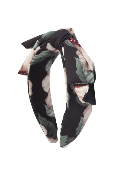 FLORAL RIBBON HAIR BAND