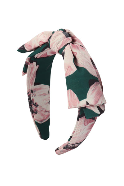 FLORAL RIBBON HAIR BAND