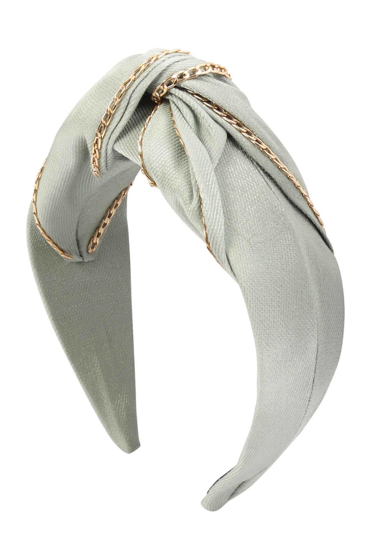 CHAIN FABRIC FASHION HEAD BAND