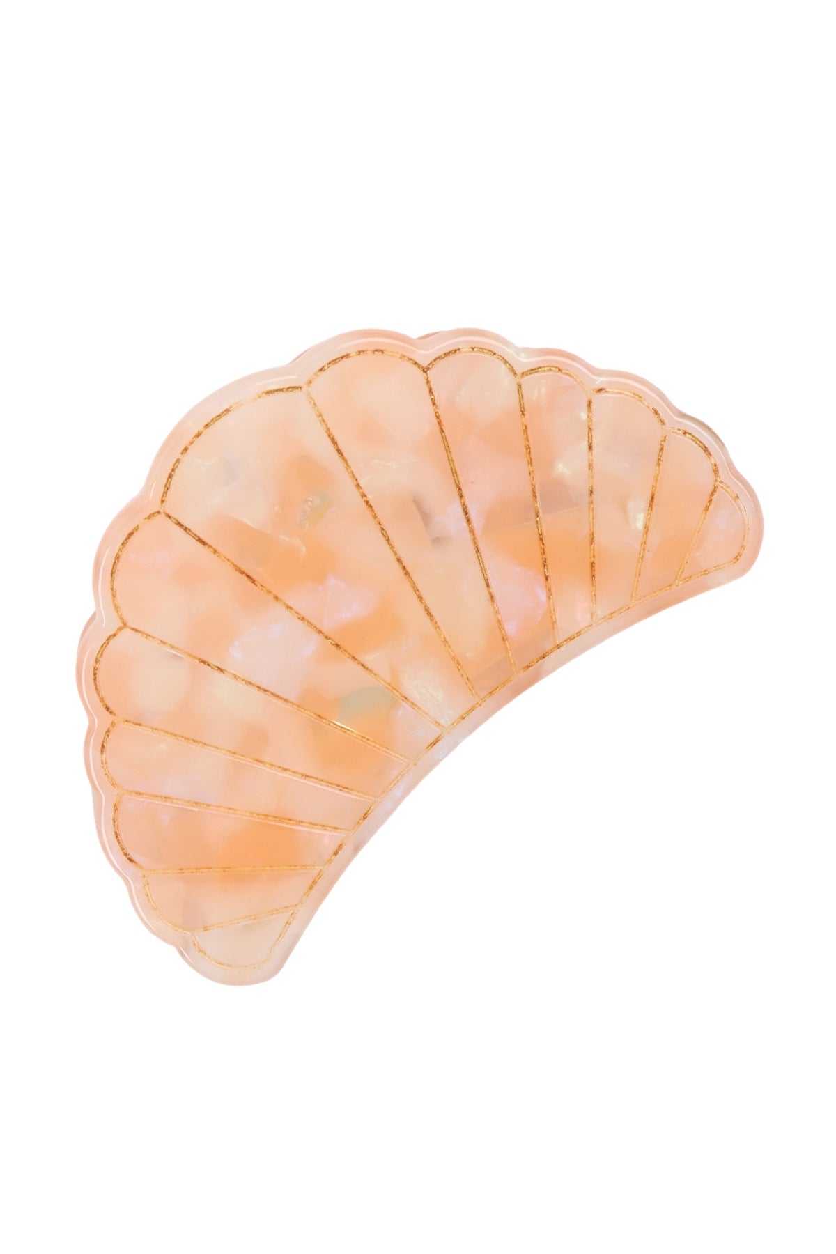 SEASHELLS HAIR CLAW CLIP