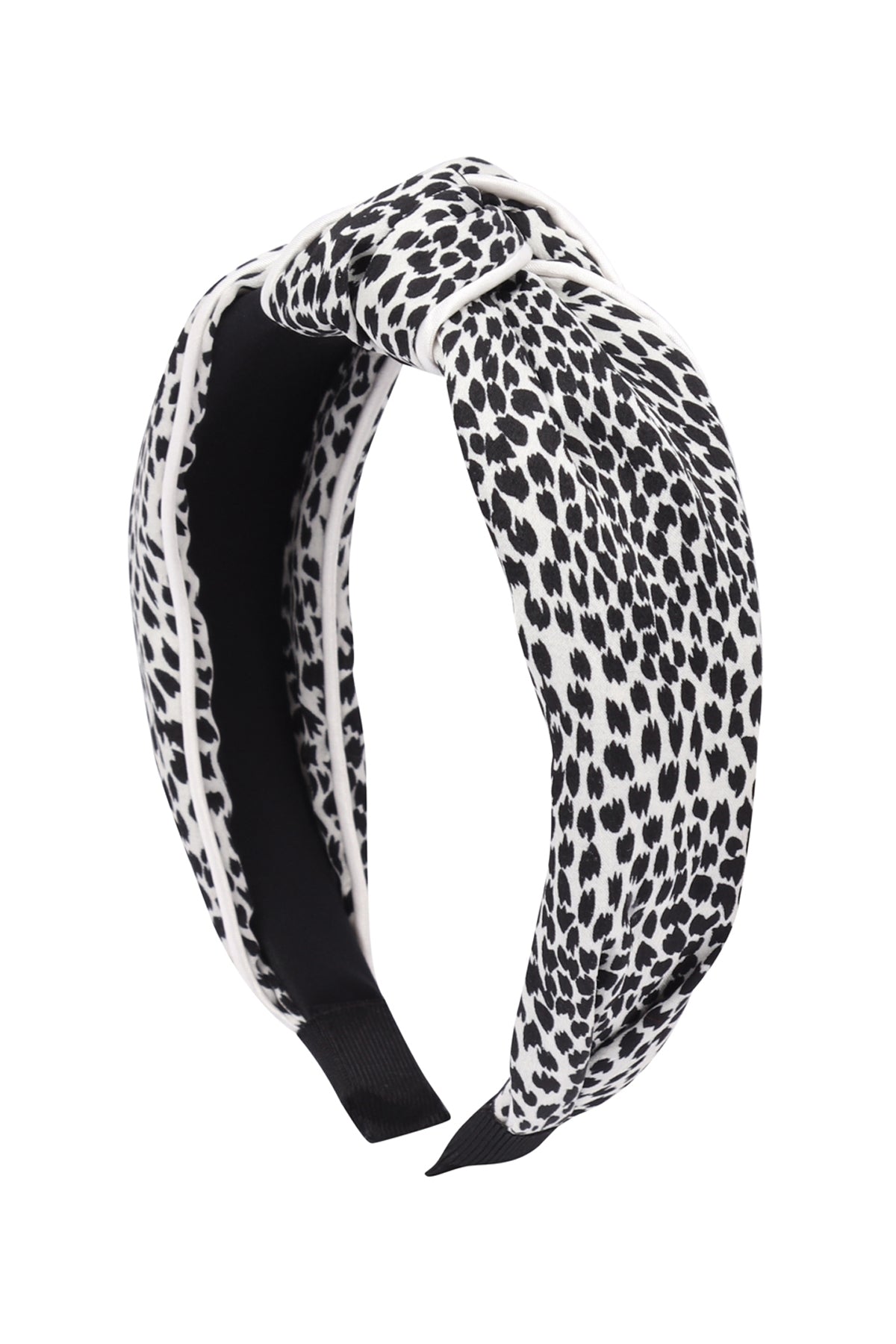 ANIMAL PRINT KNOTTED HEADBAND