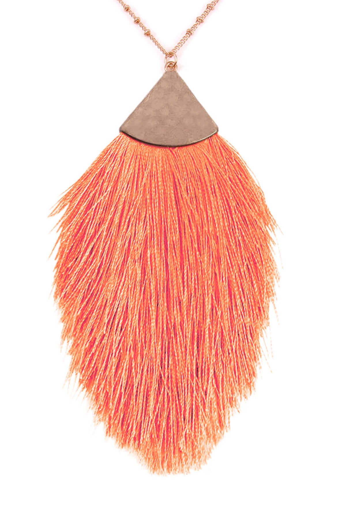 TASSEL PENDANT NECKLACE