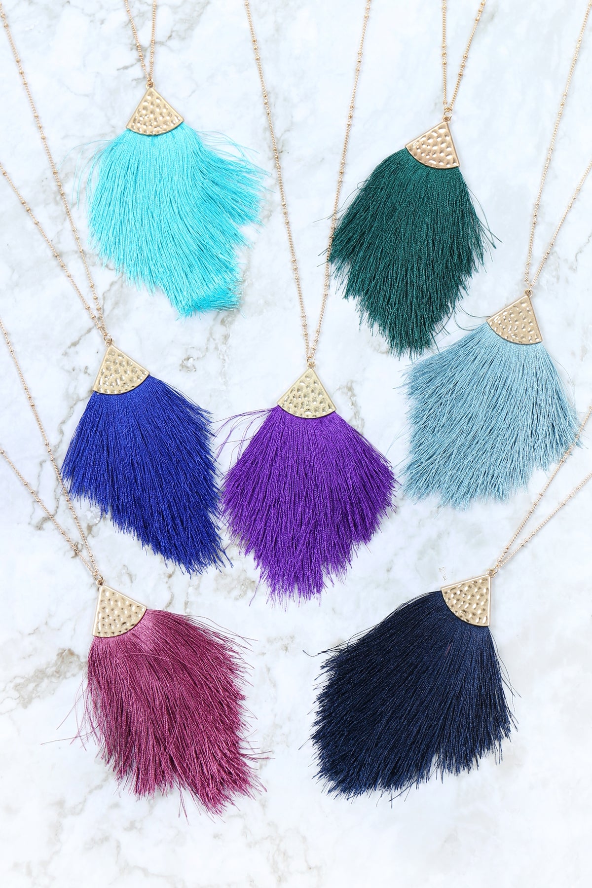 TASSEL PENDANT NECKLACE
