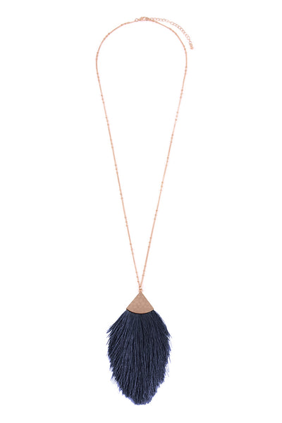 TASSEL PENDANT NECKLACE