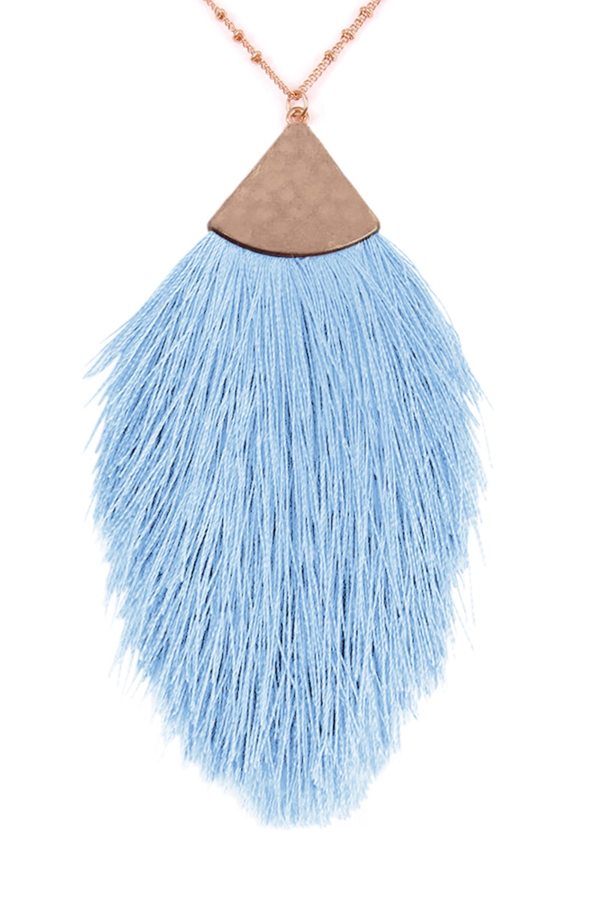 TASSEL PENDANT NECKLACE