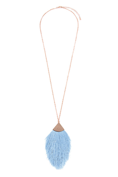 TASSEL PENDANT NECKLACE