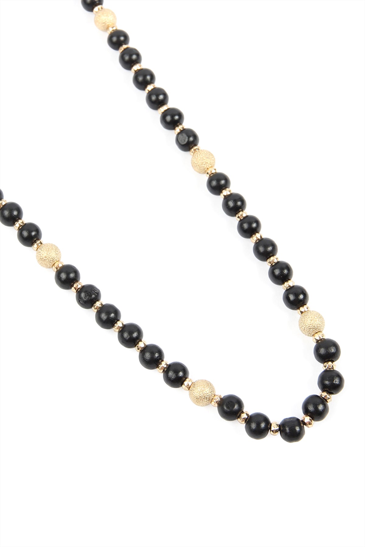 WOOD BEAD NECKLACE (NOW $1.25 ONLY!)