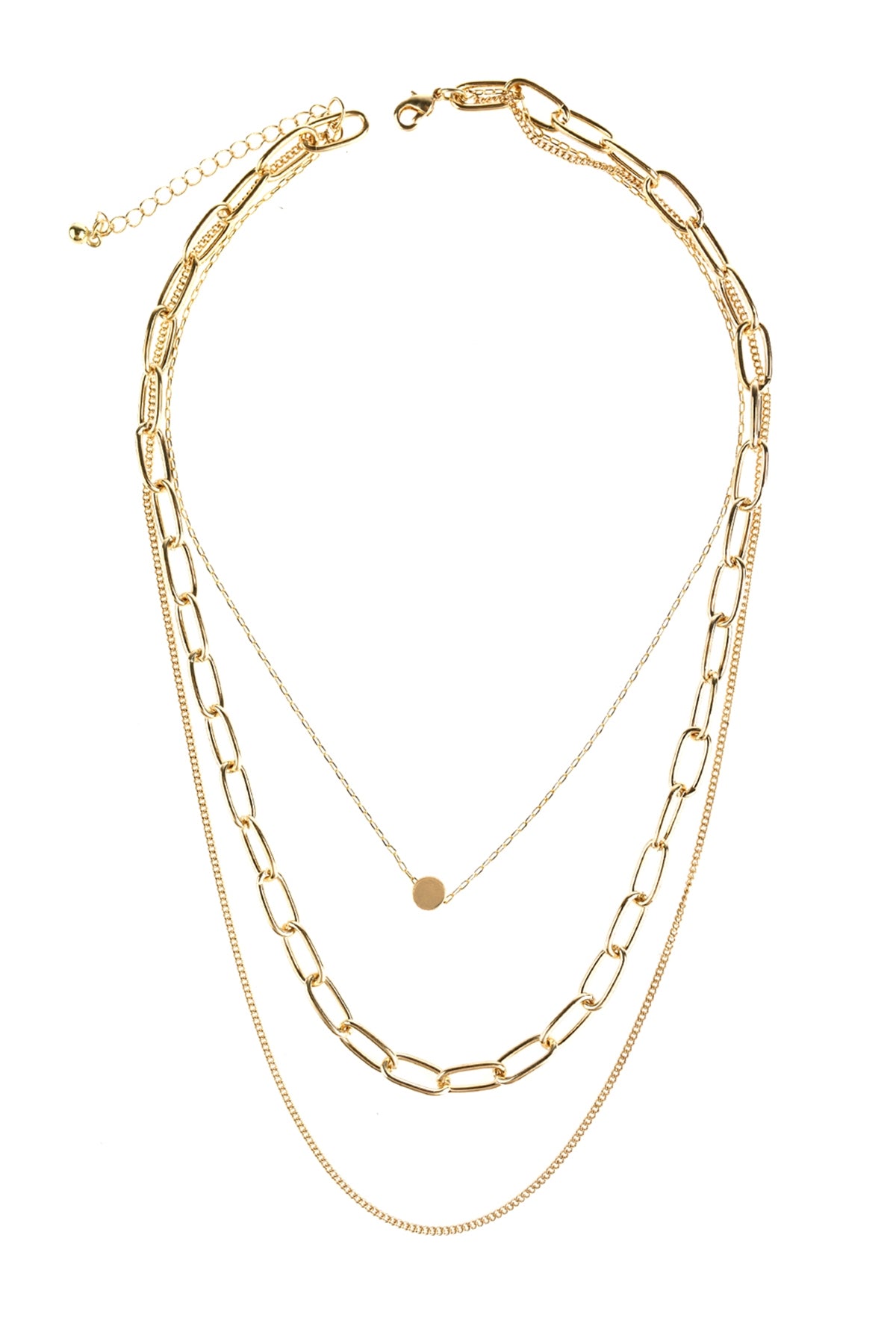 LAYERED CHAIN NECKLACE