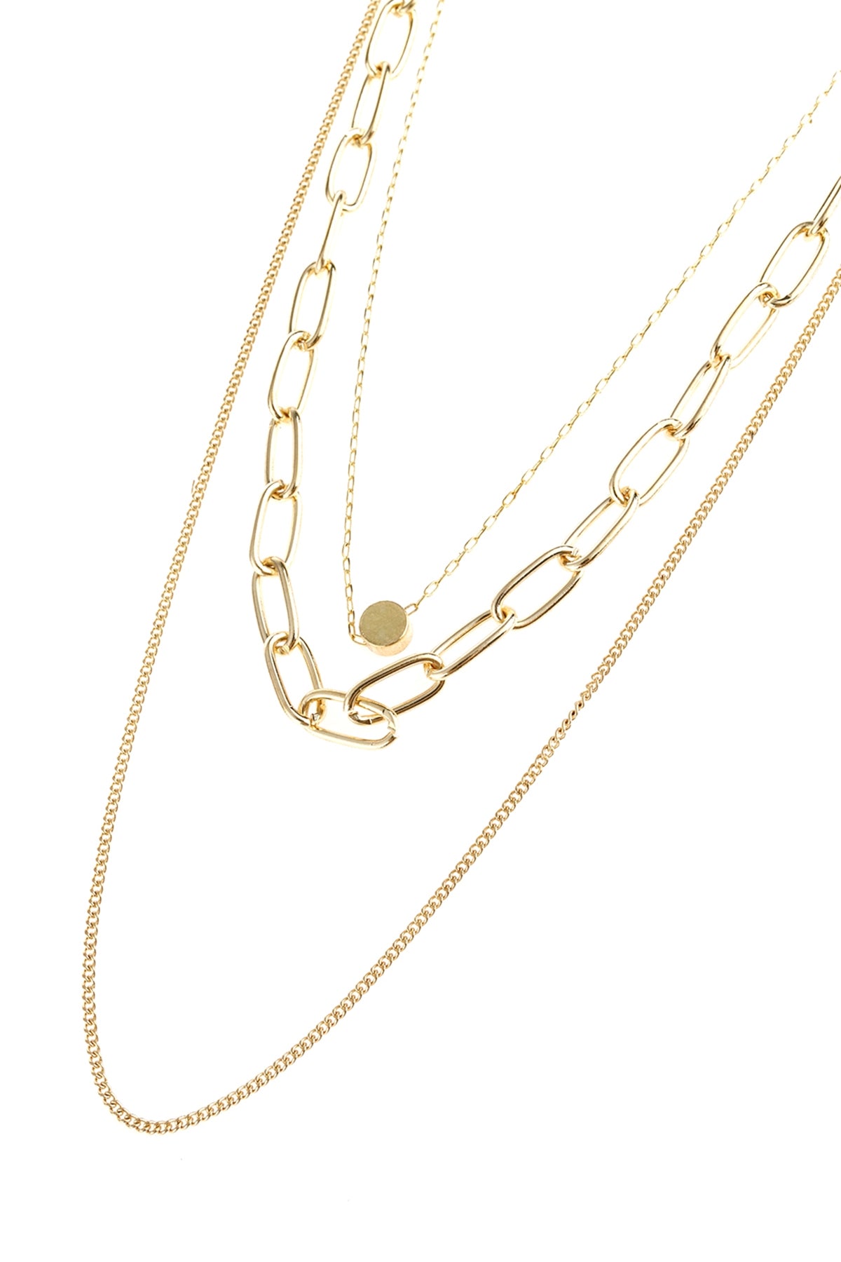 LAYERED CHAIN NECKLACE